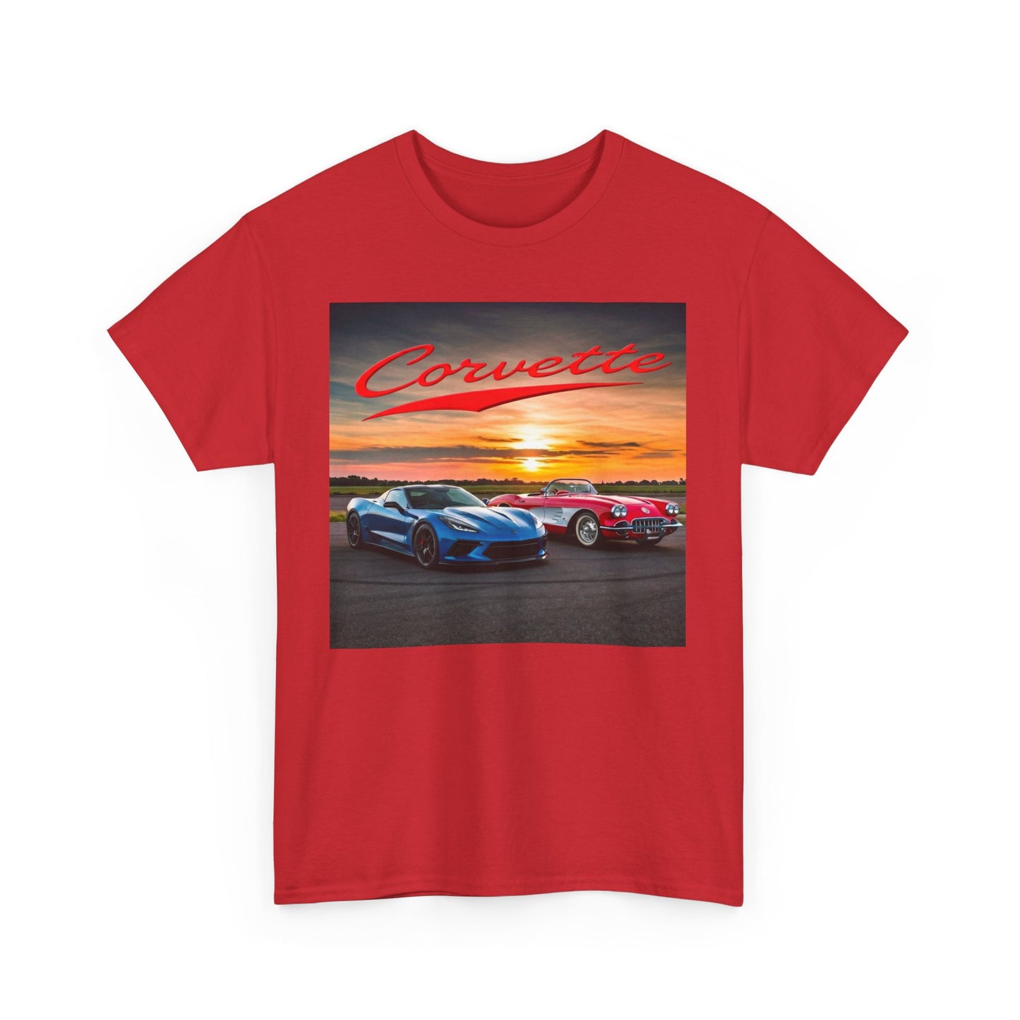 New VS Old school Corvette Tee