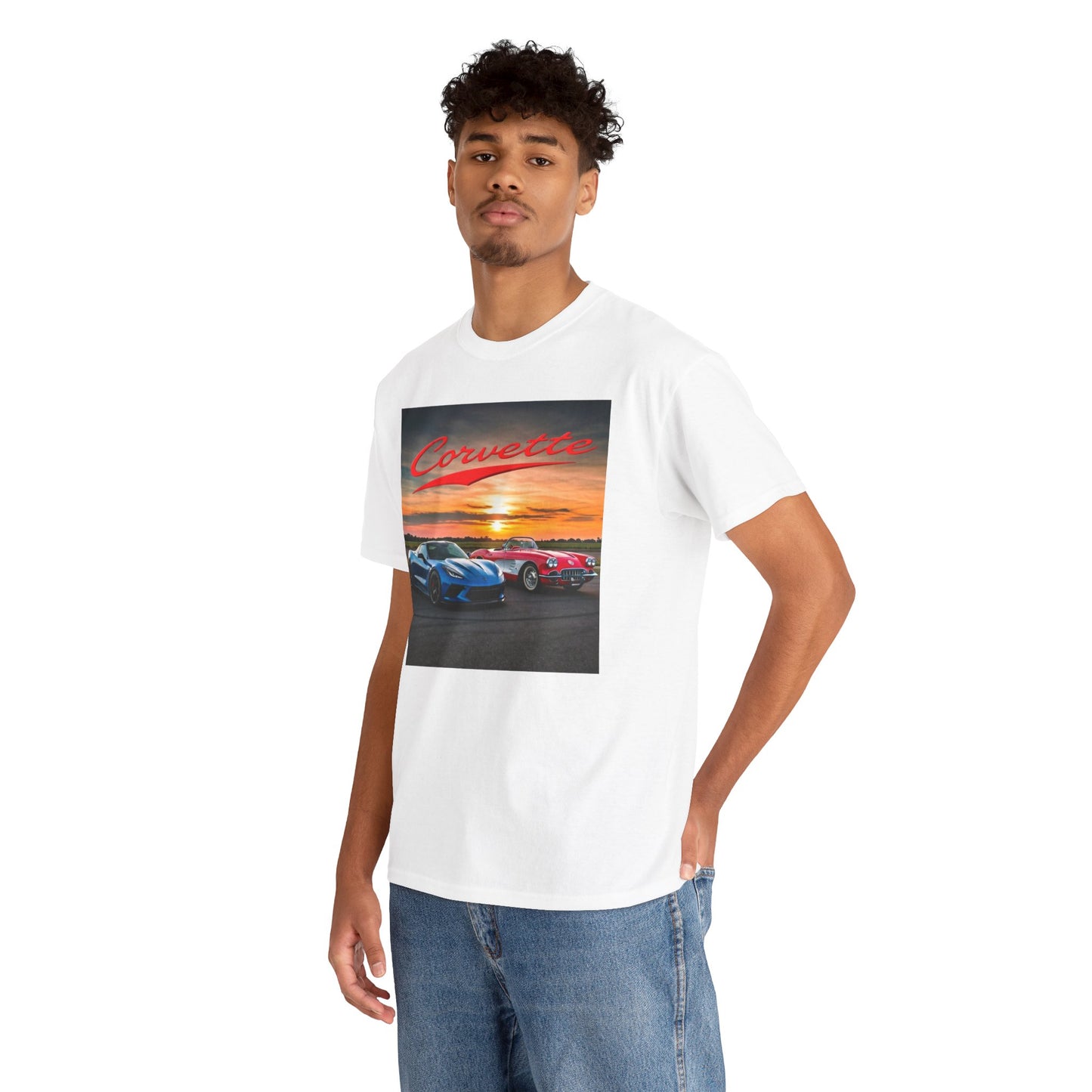 New VS Old school Corvette Tee