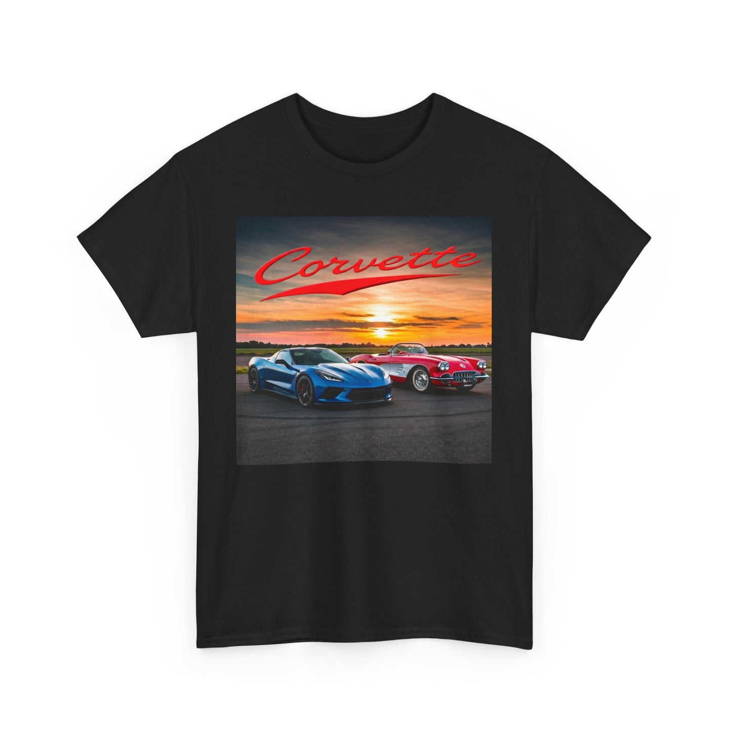 New VS Old school Corvette Tee