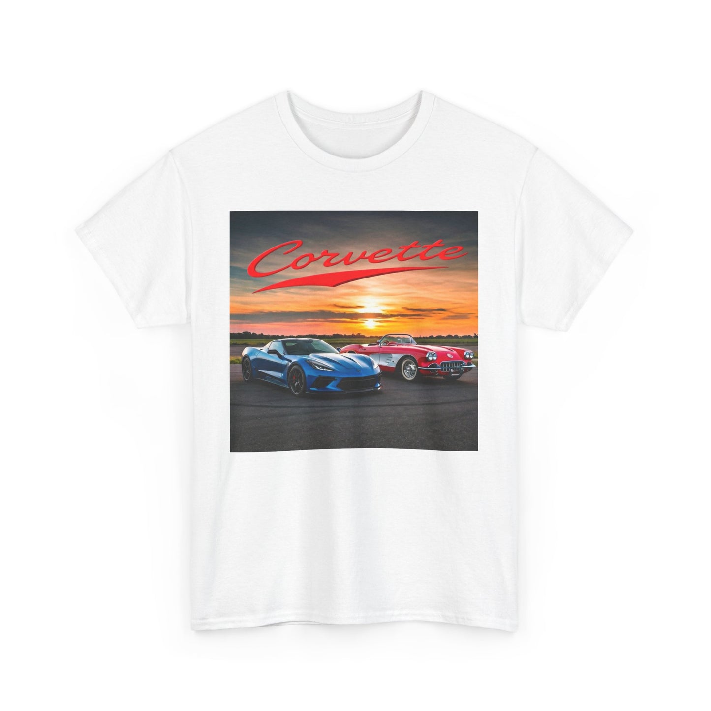 New VS Old school Corvette Tee
