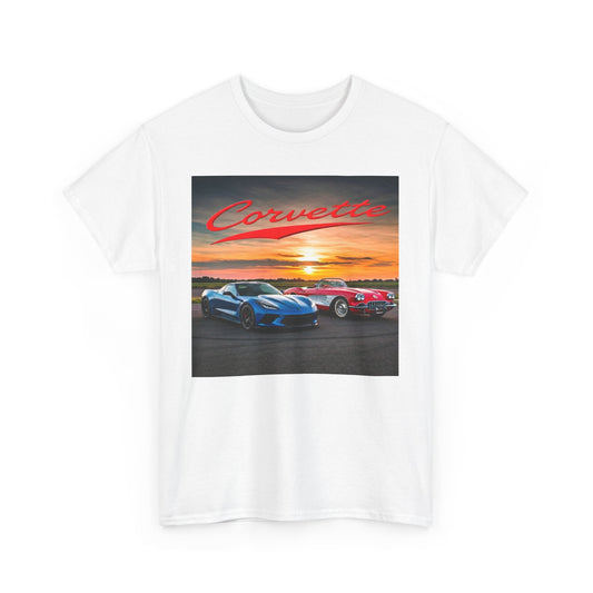 New VS Old school Corvette Tee