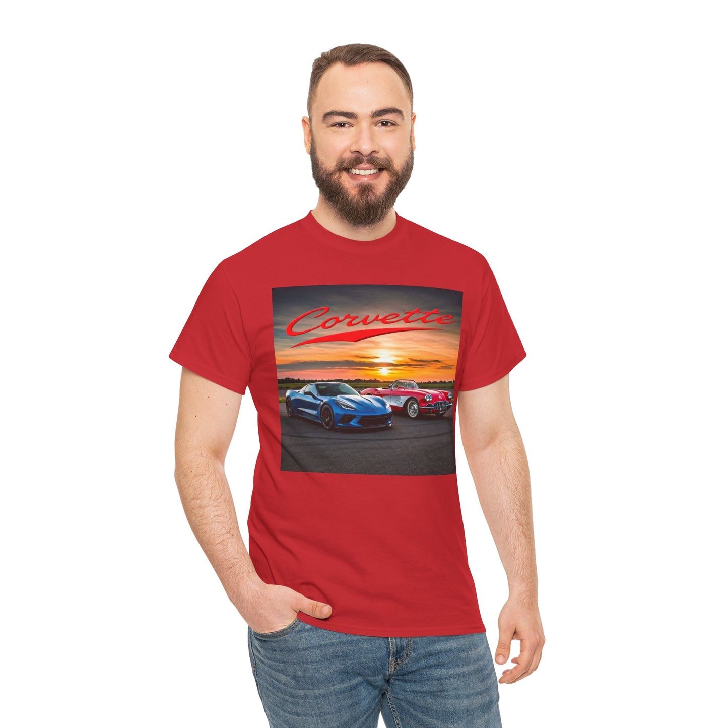 New VS Old school Corvette Tee
